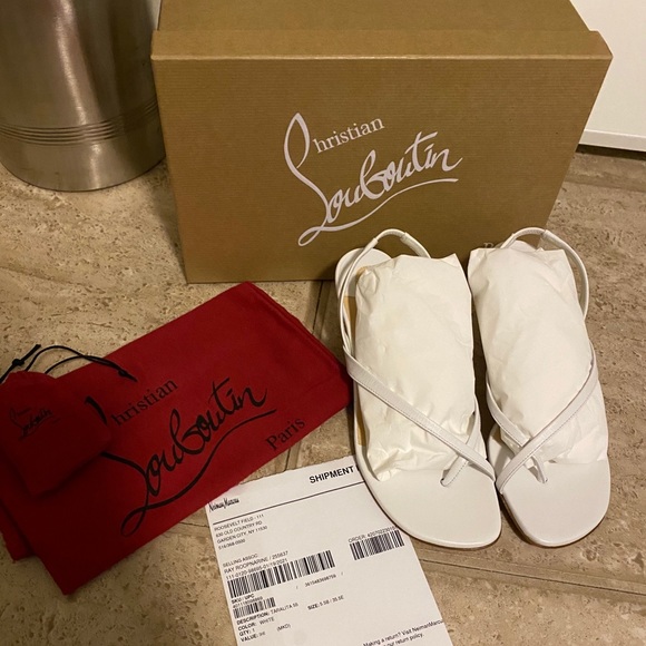 Christian Louboutin Taralita leather sling back - Picture 6 of 9